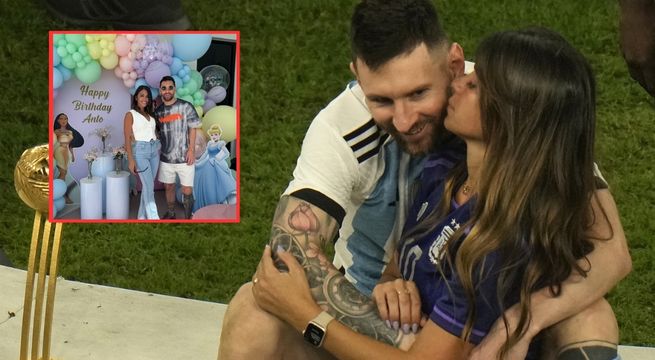 «Feliz cumpleaños, princesa»: el cariñoso saludo de Lionel Messi a Antonella Roccuzzo