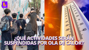 Año Escolar 2024: ¿qué actividades serán suspendidas por ola de calor en Perú?