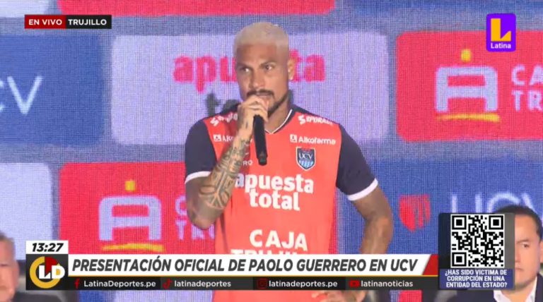Paolo Guerrero: «Pido disculpas a los hinchas de César Vallejo si los hice sentir mal»