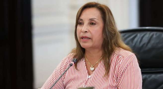 Dina Boluarte hace un llamado a la «reflexión» en el Congreso ante la próxima remoción de la JNJ