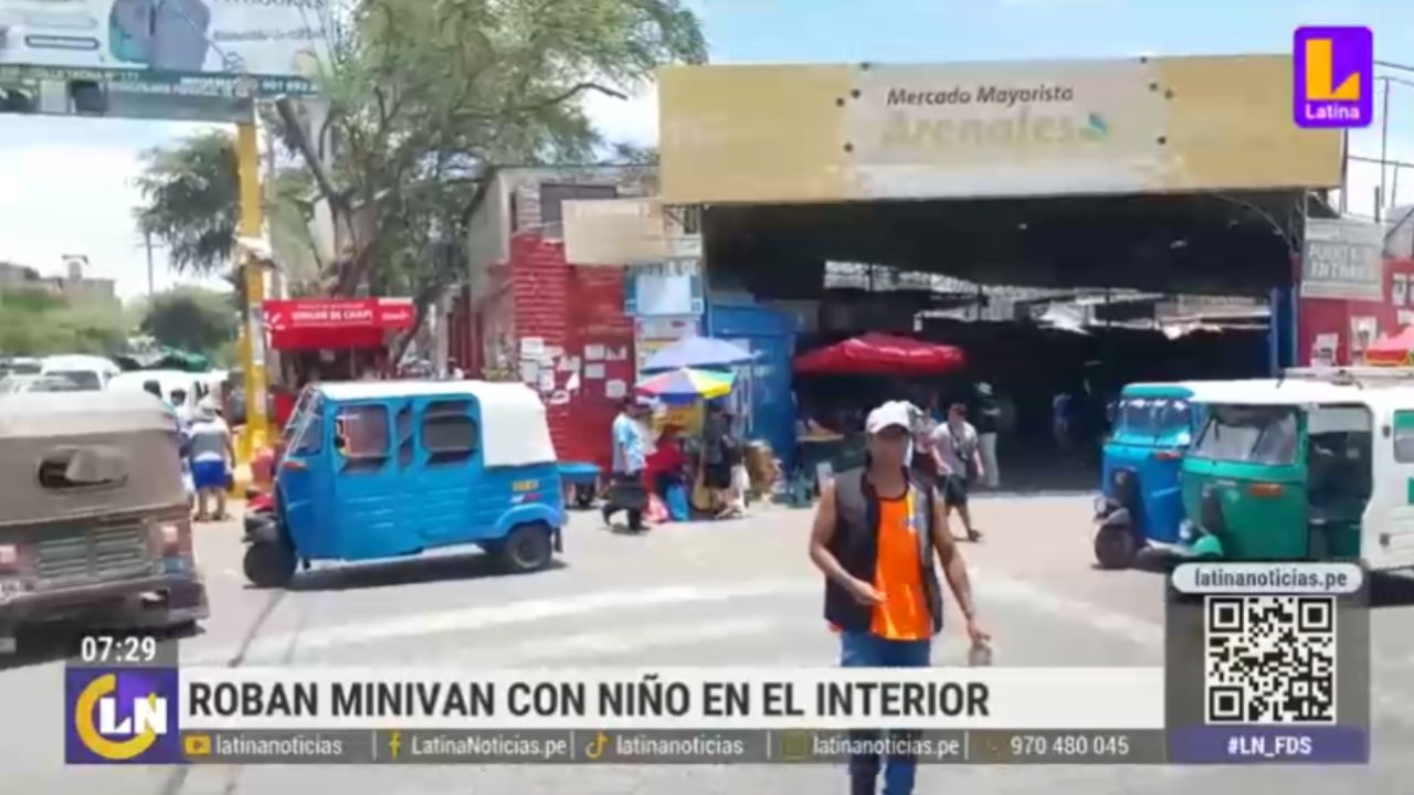 Delincuentes roban minivan con menor de 5 años en el interior 