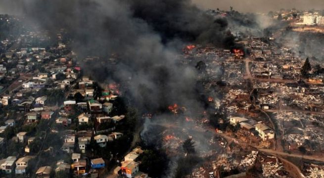 Tragedia en Chile: se eleva el número de víctimas por incendio forestal