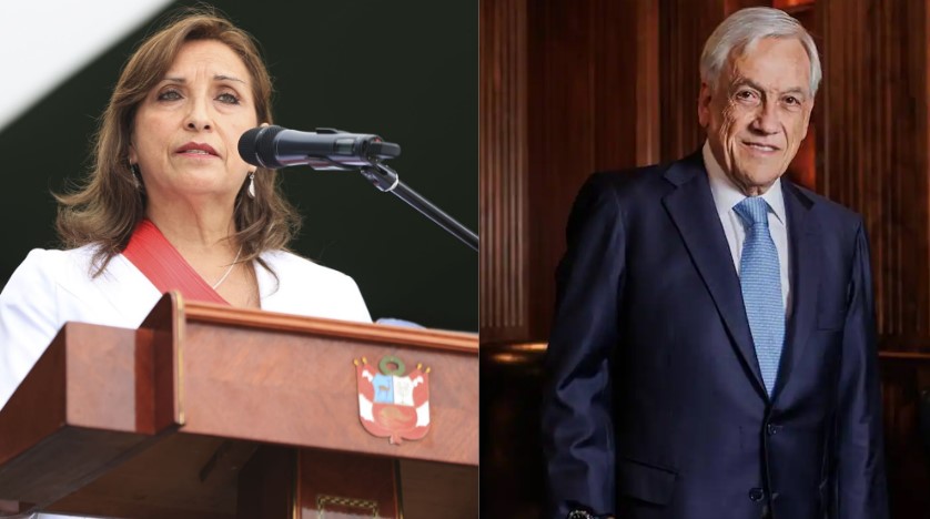 Presidenta Dina Boluarte lamentó el fallecimiento del expresidente Sebastián Piñera