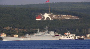 Ucrania: hunden buque de guerra ruso en el mar Negro | VIDEO