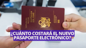 ¿Cuánto costarán los pasaportes electrónicos con 10 años de vigencia?