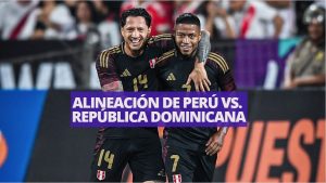 ¡Oficial! Alineación de Perú vs. República Dominicana para el amistoso