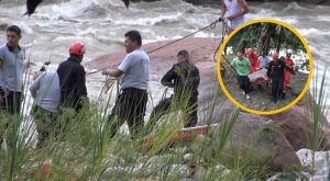 Chanchamayo: encuentran cuerpo de chofer en río tras ser arrastrado por huaico