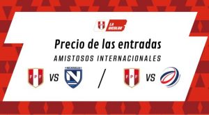 ¿Cuánto están las entradas para los amistosos de Perú ante Nicaragua y República Dominicana?