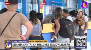 Semana Santa: más de 1 millón de peruanos viajarán por feriado largo