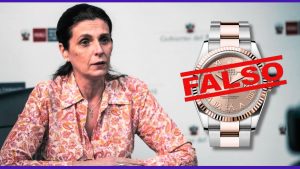 Ministra de Vivienda confiesa haber comprado un Rolex ‘pirata’ en China