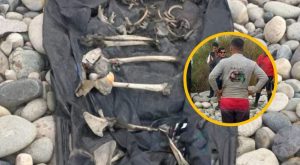 Hallan restos óseos de una menor en carretera de Áncash