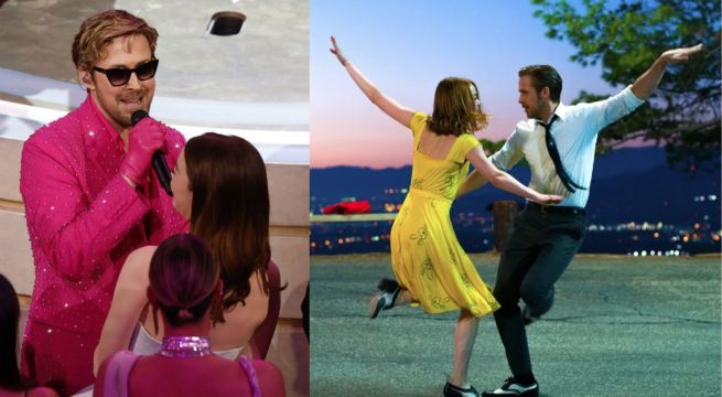 ‘La La Land’ en la vida real: Emma Stone y Ryan Gosling juntos en los Oscar 2024