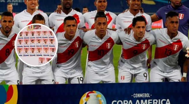 Qué jugadores de la selección peruana salen en el álbum de la Copa América 2024