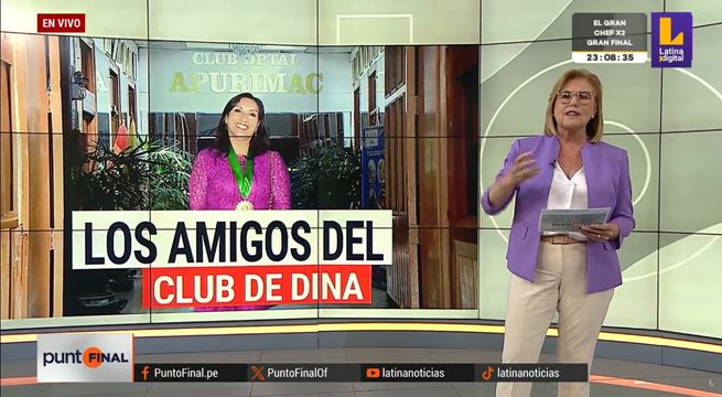 Los amigos del club de Dina Boluarte: Por qué se le investiga de posible lavado de activos