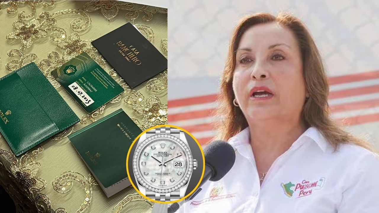 Dina Boluarte: Hallaron documentación de un reloj Rolex en allanamiento a su domicilio