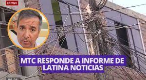 MTC sobre retiro de cables aéreos: «Estamos trabajando para sacar el reglamento»