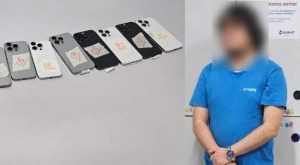 Sentencian a hombre que intentó ingresar 11 iPhones 15 escondidos en sus medias