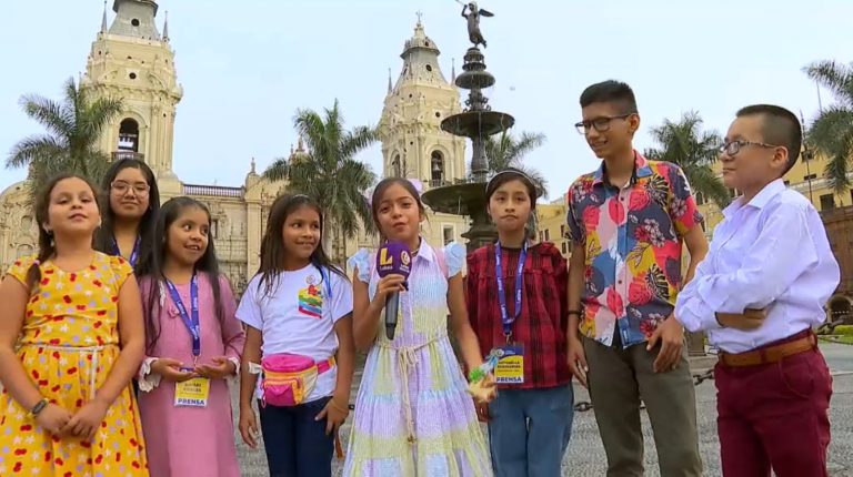 Mini reporteros: así fue su visita a Latina Noticias | VIDEO