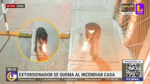 Delincuente se quema las manos al intentar incendiar casa de su víctima