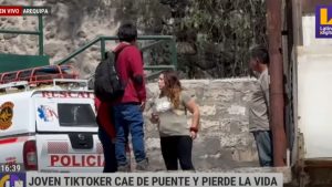 Joven cae de puente colgante cuando grababa para TikTok videos de fenómenos paranormales