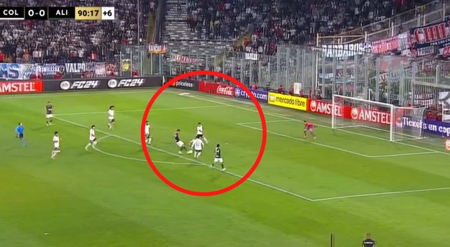 Jeriel De Santis falló insólito gol ante Colo Colo y molestó a Alejandro Restrepo [VIDEO]