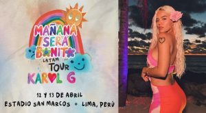 A qué hora es el concierto de Karol G en Lima: puertas de ingreso, accesos y más