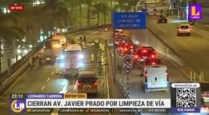 Avenida Javier Prado es cerrada por tramos: ¿por cuántos días será?