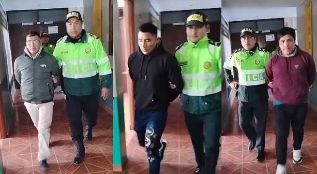 Exalcalde de distrito de Huancavelica es detenido por trasladar kilos de droga en su camioneta