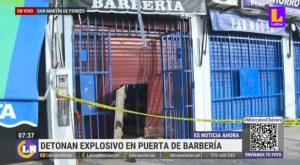 Detonan explosivo en la puerta de una barbería en SMP: esto se sabe