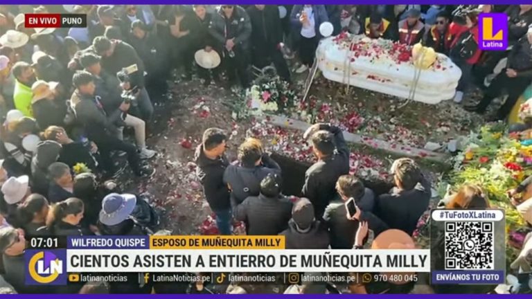 Muñequita Milly: Así fue el multitudinario adiós a la cantante en Juliaca | VIDEO