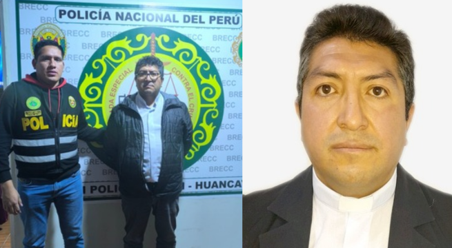 Sacerdote de Huancavelica es detenido por presunta comisión de abusos sexuales a menores