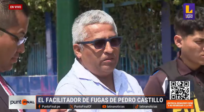 Arrestan a «Conejo», presunto facilitador de fugas en red vinculada a Pedro Castillo