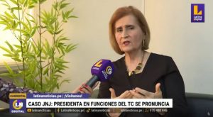 Presidenta en funciones del TC: «Se ha vulnerado el derecho a la defensa del Congreso»