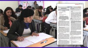 Publican ley que incorpora al magisterio a docentes que fueron cesados en 2014 por desaprobar exámenes