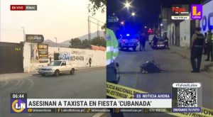 Rímac: taxista muere tras ser baleado durante fiesta de salsa