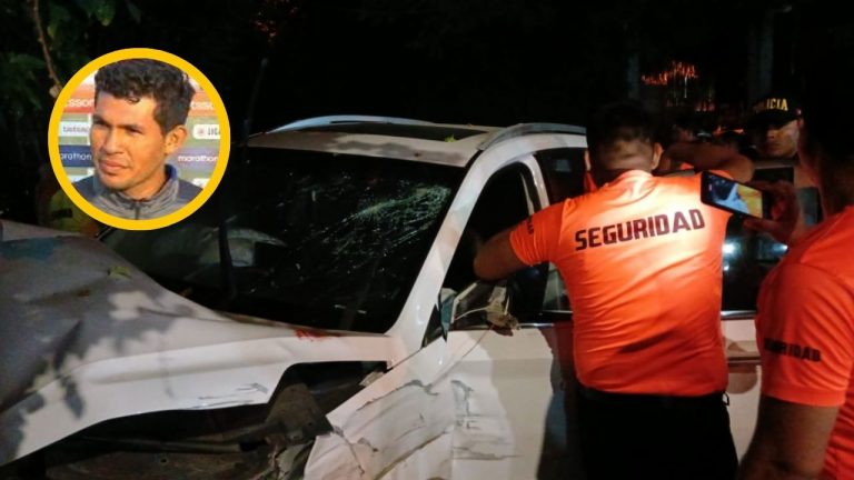 Unión Comercio: futbolista se accidentó en su camioneta | VIDEO