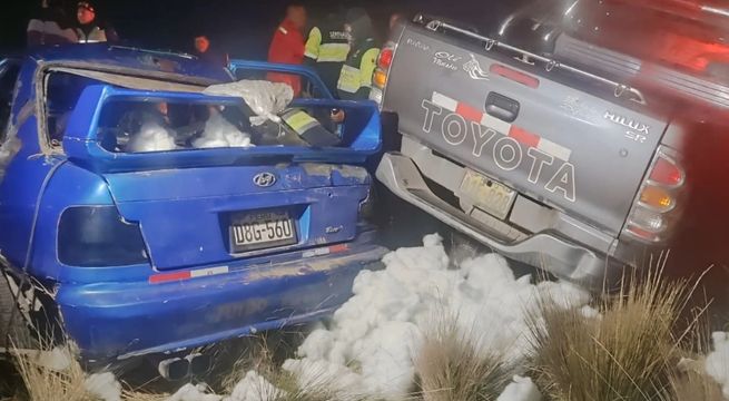 Accidente en plena Carretera Central deja tres muertos y siete heridos