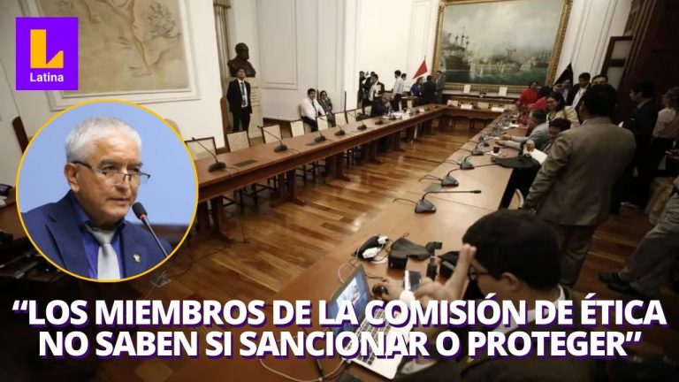 Héctor Acuña cuestiona falta de quórum en la Comisión de Ética: «Pedir licencia no ha sido una casualidad»