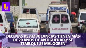 Ambulancias en crisis: 90 mil habitantes dependen de una unidad de emergencia