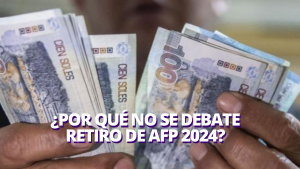 ¿Por qué el Pleno del Congreso aún no debate el proyecto de retiro de las AFP?