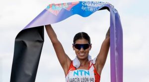 ¡Orgullo peruano! Kimberly García se coronó campeona del mundo en Marcha Atlética