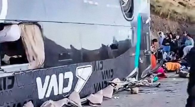 Accidente en Ayacucho: Rescatan los últimos tres cuerpos atrapados en el ómnibus