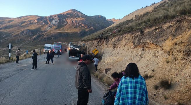 Tragedia en Ayacucho: despiste y volcadura de ómnibus deja 13 fallecidos y 18 heridos