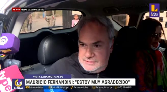 Mauricio Fernandini: así fue su salida del penal Castro Castro | VIDEO