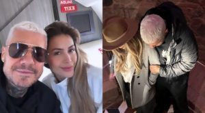 Milett Figueroa y Marcelo Tinelli se van de viaje y comparten romántica fotos y videos