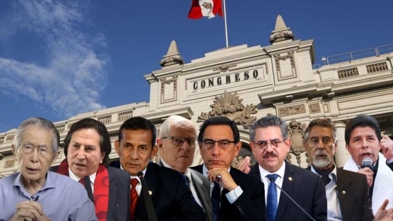 Perú Libre impulsa proyecto para retirarle la pensión vitalicia a expresidentes de la República