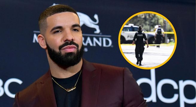 Canadá: reportan balacera frente a la casa del rapero Drake