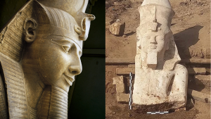 Egipto: Hallan parte que faltaba de la legendaria estatua de Ramsés II