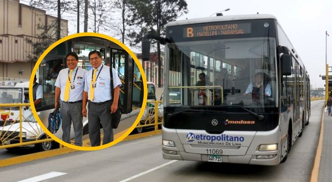 Esto ganan al mes los conductores del Metropolitano de Lima