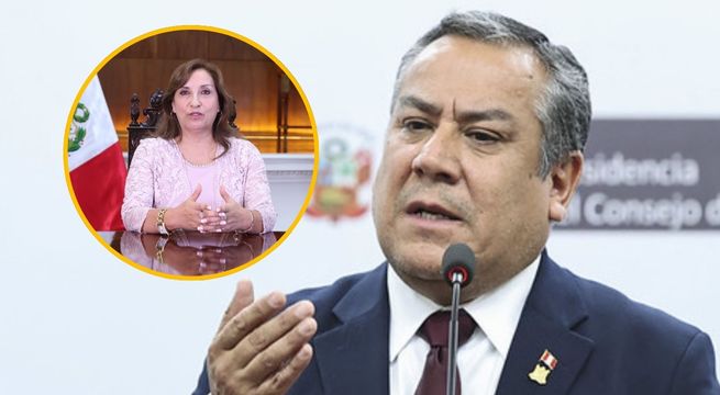 Gustavo Adrianzén: «Dina Boluarte es víctima de una persecución que tiene como base la Fiscalía»